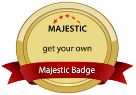Otrzymaj własną odznakę Majestic Rosette.
