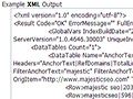 Wyjście API XML